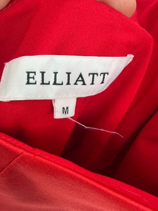 Elliat x Revolve Women's Camo Halter Dress - Red - Medium - Picture 6 of 10